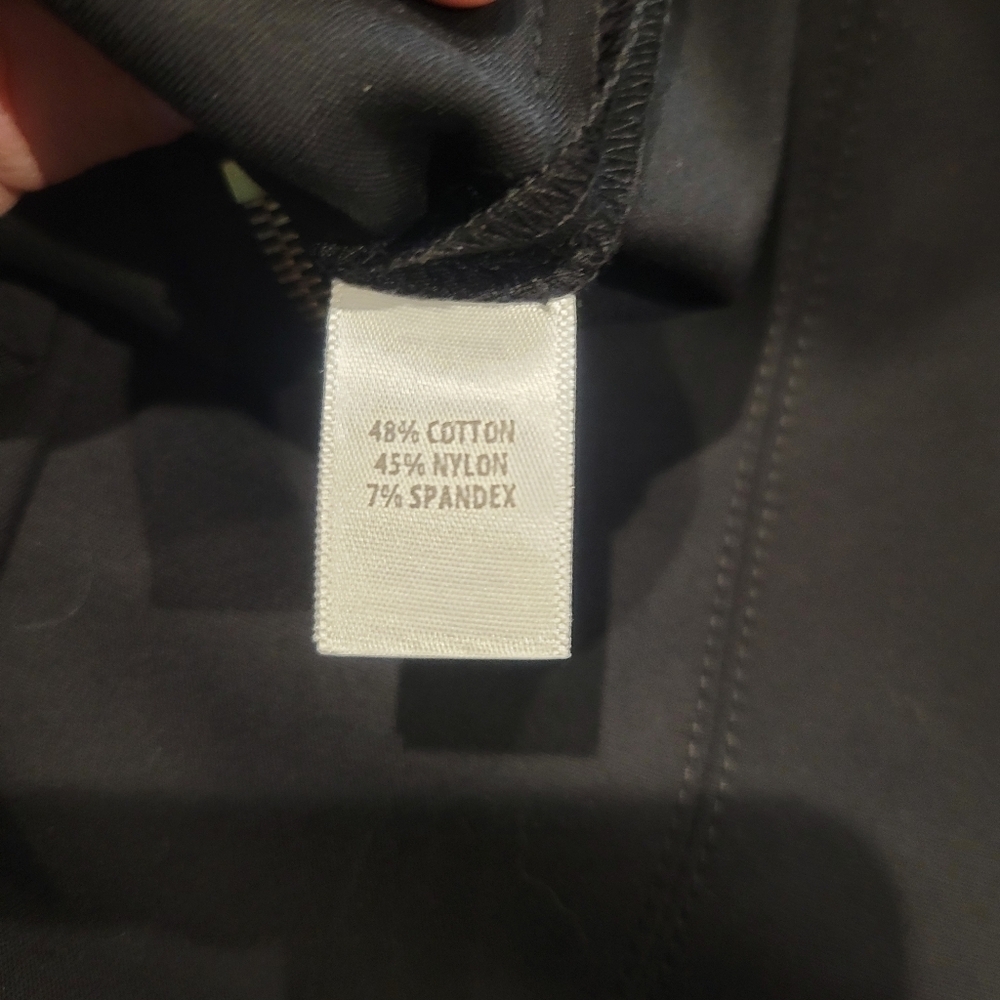 St John Size 0 Black Trouser Pants W/ankle Zip - Picture 6 of 7